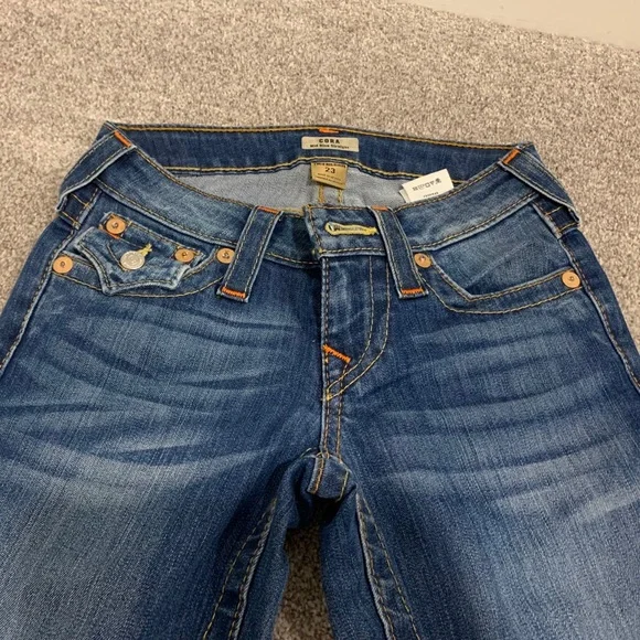 True Religion Cora Mid-Rise Straight Leg Jeans – Size 23 – NWOT - Picture 6 of 15